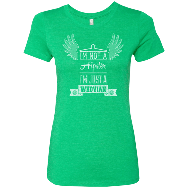 T-Shirts Envy / Small Whovian Hipster Women's Triblend T-Shirt