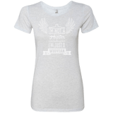 T-Shirts Heather White / Small Whovian Hipster Women's Triblend T-Shirt