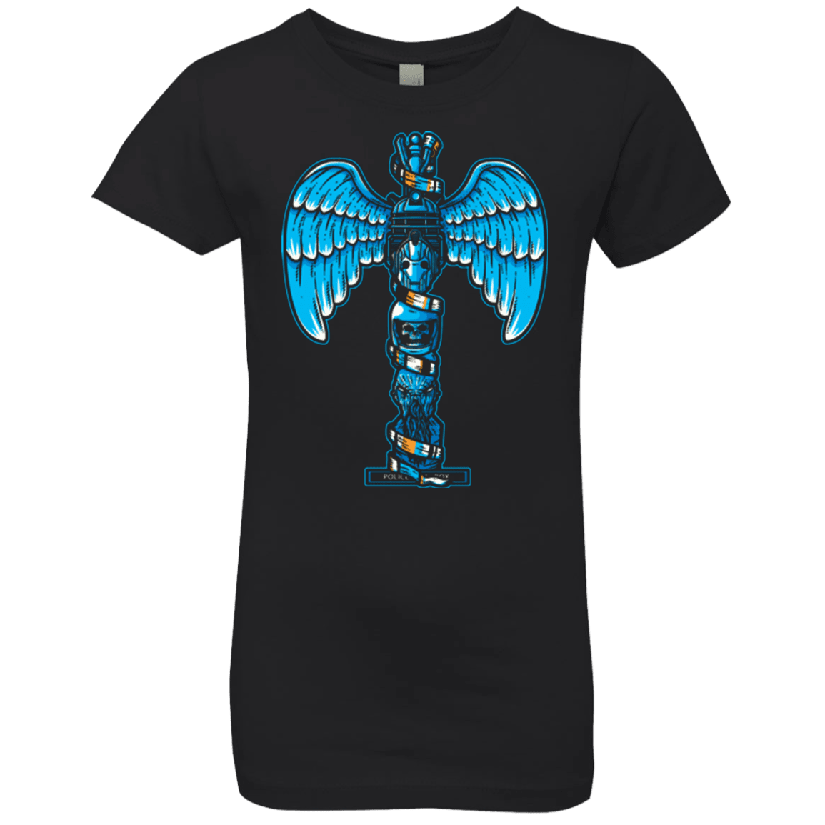 T-Shirts Black / YXS WHOVIAN TOTEM Girls Premium T-Shirt