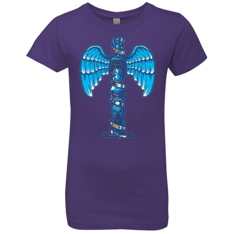 T-Shirts Purple Rush / YXS WHOVIAN TOTEM Girls Premium T-Shirt