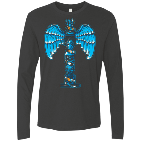 T-Shirts Heavy Metal / Small WHOVIAN TOTEM Men's Premium Long Sleeve