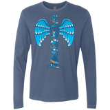 T-Shirts Indigo / Small WHOVIAN TOTEM Men's Premium Long Sleeve