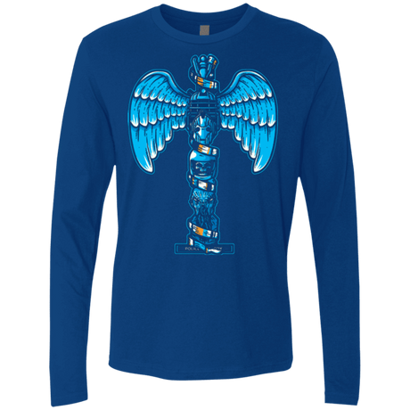 T-Shirts Royal / Small WHOVIAN TOTEM Men's Premium Long Sleeve