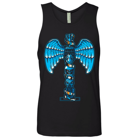 T-Shirts Black / Small WHOVIAN TOTEM Men's Premium Tank Top