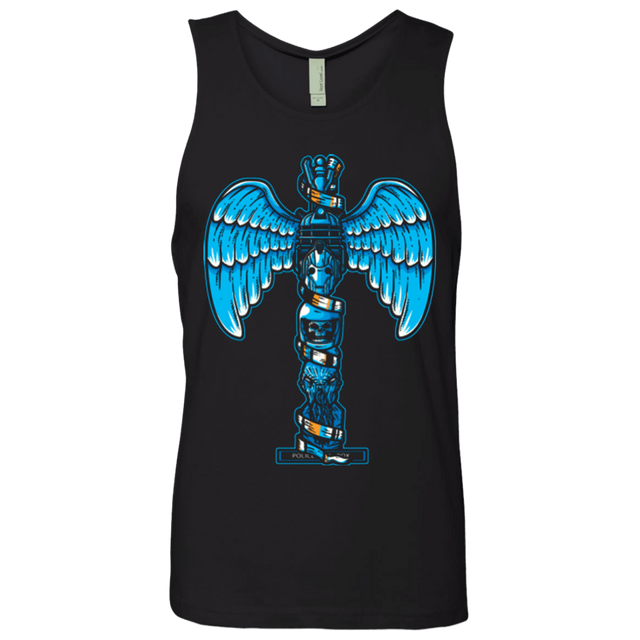 T-Shirts Black / Small WHOVIAN TOTEM Men's Premium Tank Top
