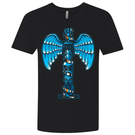 T-Shirts Black / X-Small WHOVIAN TOTEM Men's Premium V-Neck