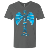 T-Shirts Heavy Metal / X-Small WHOVIAN TOTEM Men's Premium V-Neck