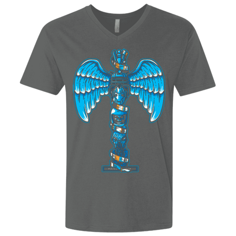T-Shirts Heavy Metal / X-Small WHOVIAN TOTEM Men's Premium V-Neck