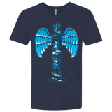 T-Shirts Midnight Navy / X-Small WHOVIAN TOTEM Men's Premium V-Neck