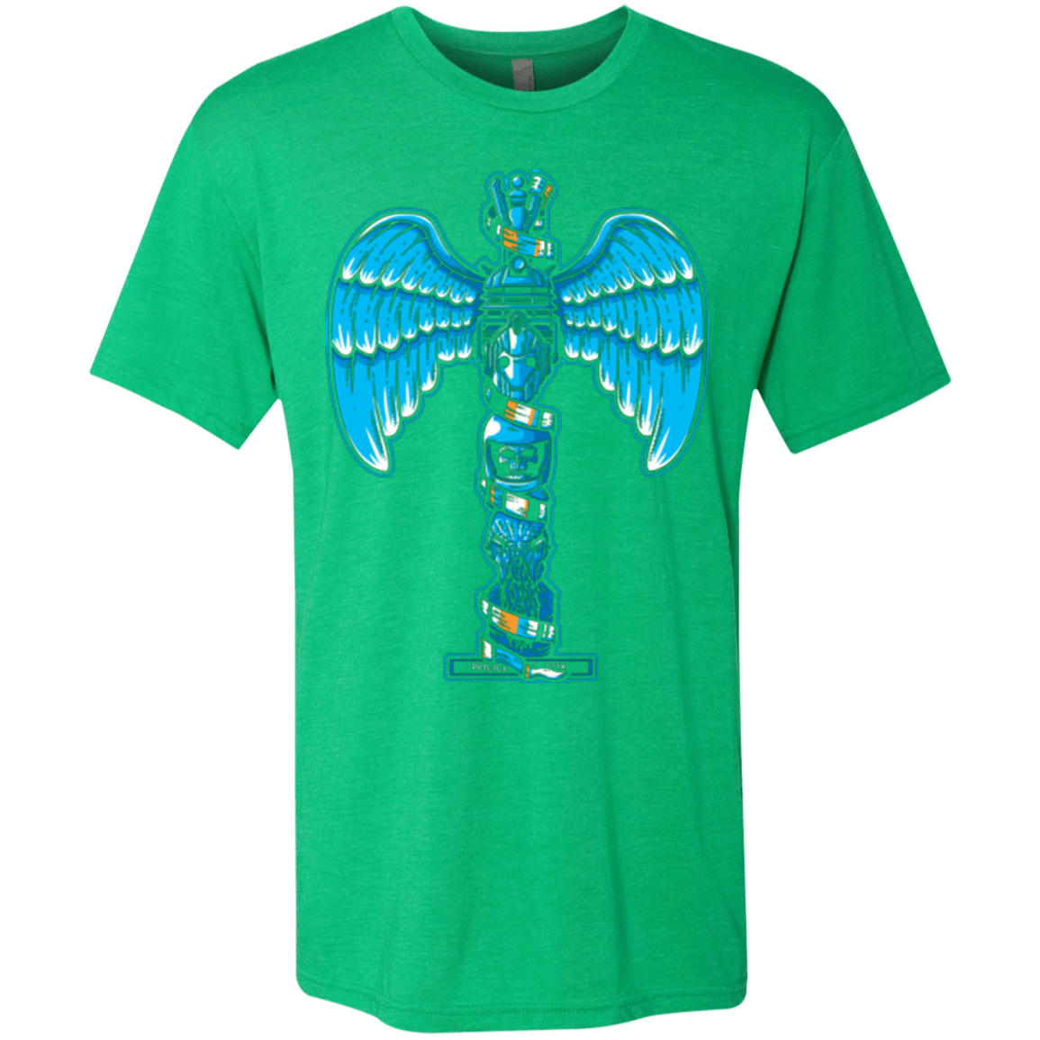 T-Shirts Envy / Small WHOVIAN TOTEM Men's Triblend T-Shirt