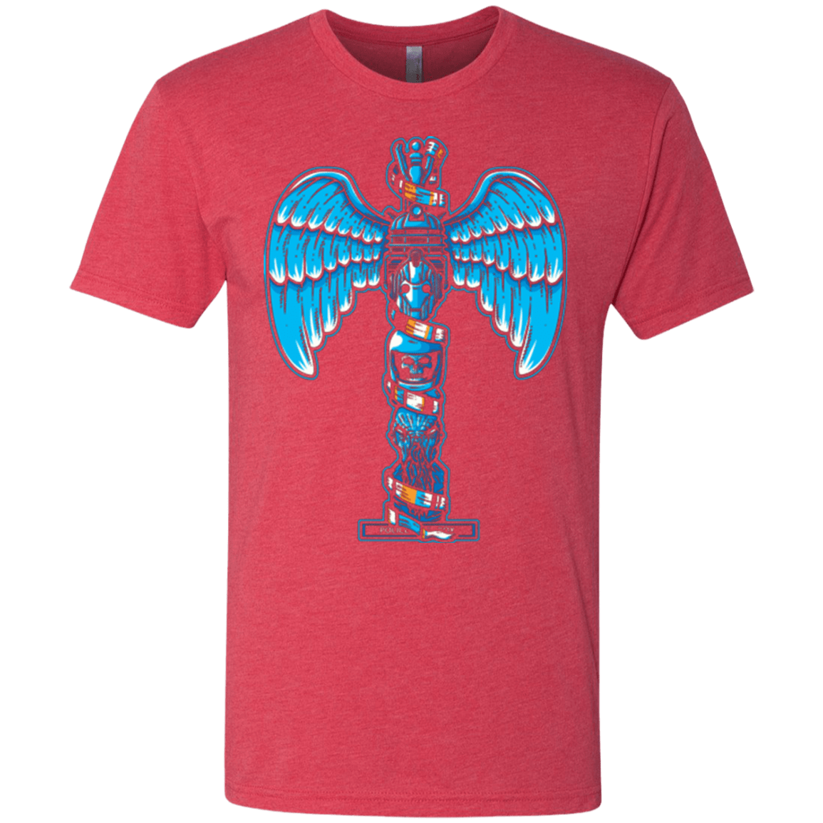 T-Shirts Vintage Red / Small WHOVIAN TOTEM Men's Triblend T-Shirt