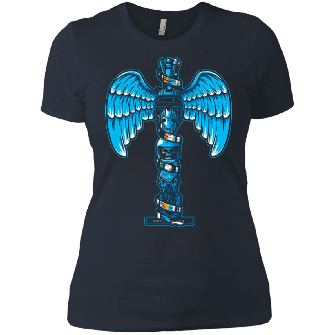 T-Shirts Indigo / X-Small WHOVIAN TOTEM Women's Premium T-Shirt