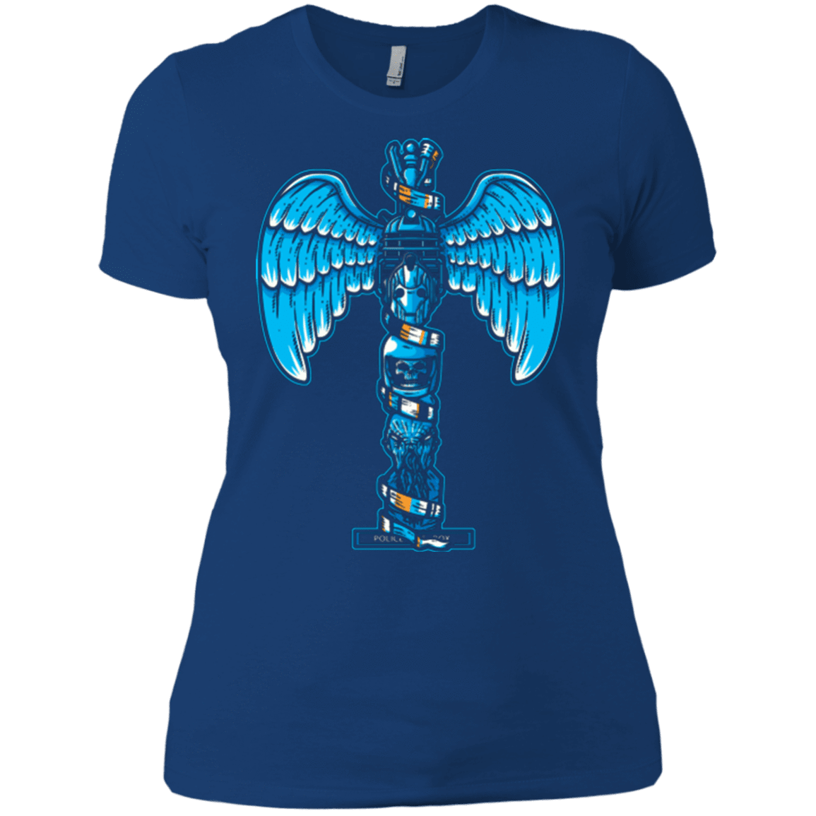 T-Shirts Royal / X-Small WHOVIAN TOTEM Women's Premium T-Shirt