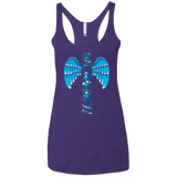 T-Shirts Purple / X-Small WHOVIAN TOTEM Women's Triblend Racerback Tank