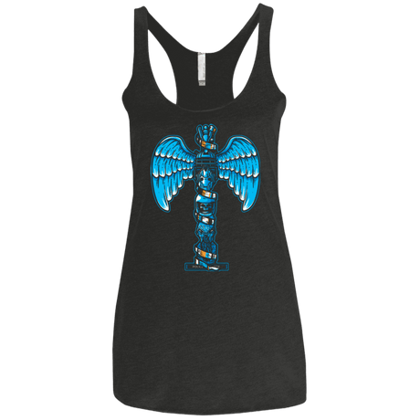 T-Shirts Vintage Black / X-Small WHOVIAN TOTEM Women's Triblend Racerback Tank