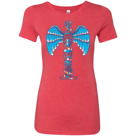 T-Shirts Vintage Red / Small WHOVIAN TOTEM Women's Triblend T-Shirt