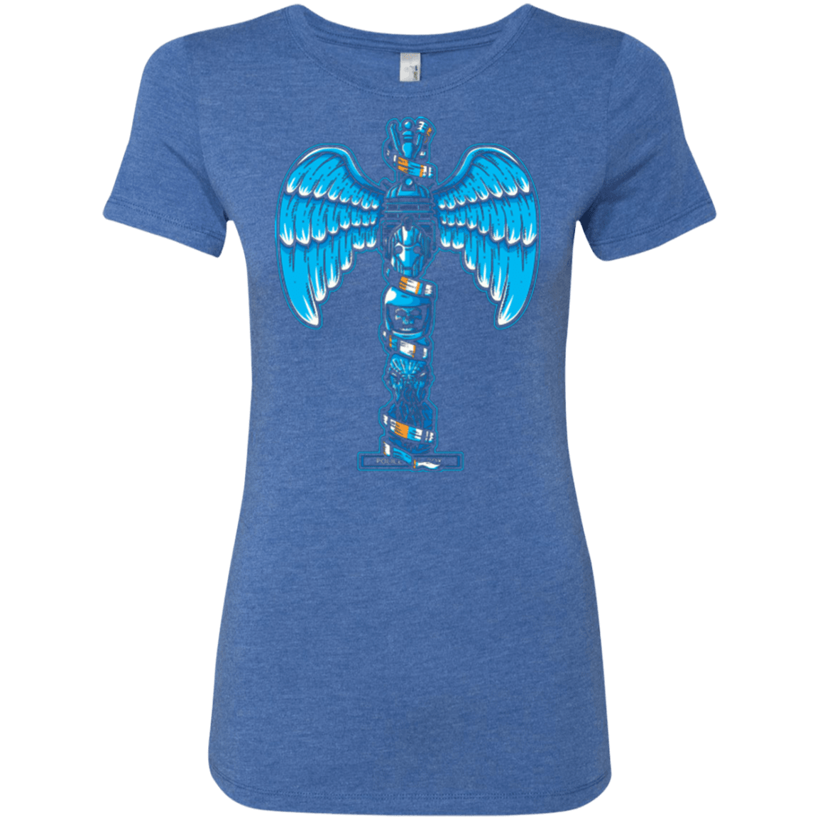 T-Shirts Vintage Royal / Small WHOVIAN TOTEM Women's Triblend T-Shirt
