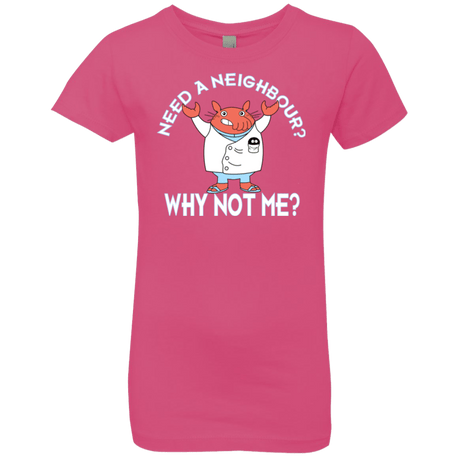 T-Shirts Hot Pink / YXS Why not me Girls Premium T-Shirt
