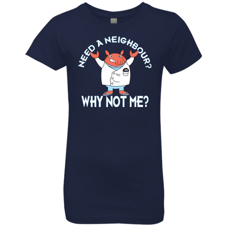 T-Shirts Midnight Navy / YXS Why not me Girls Premium T-Shirt