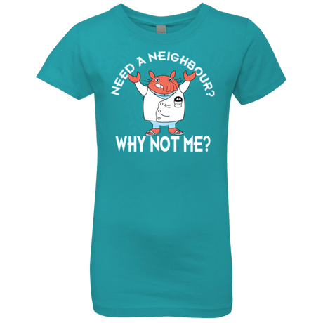 T-Shirts Tahiti Blue / YXS Why not me Girls Premium T-Shirt