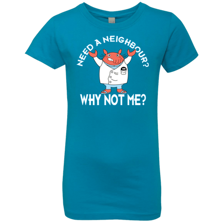 T-Shirts Turquoise / YXS Why not me Girls Premium T-Shirt