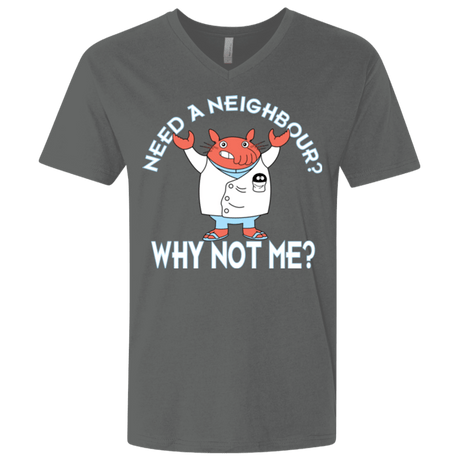 T-Shirts Heavy Metal / X-Small Why not me Men's Premium V-Neck