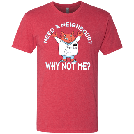 T-Shirts Vintage Red / Small Why not me Men's Triblend T-Shirt