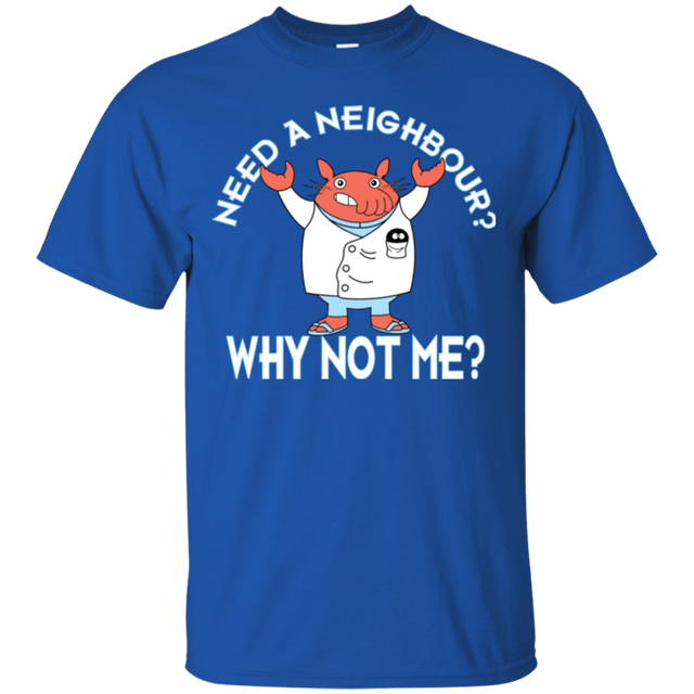 T-Shirts Royal / Small Why not me T-Shirt