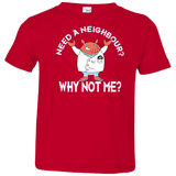 T-Shirts Red / 2T Why not me Toddler Premium T-Shirt