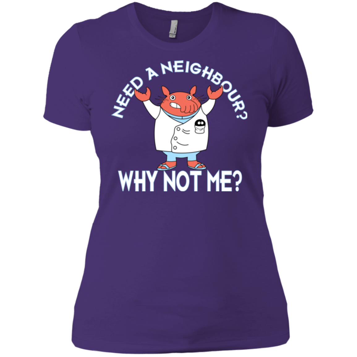 T-Shirts Purple / X-Small Why not me Women's Premium T-Shirt
