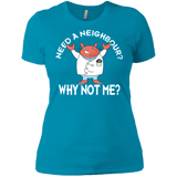 T-Shirts Turquoise / X-Small Why not me Women's Premium T-Shirt