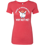 T-Shirts Vintage Red / Small Why not me Women's Triblend T-Shirt