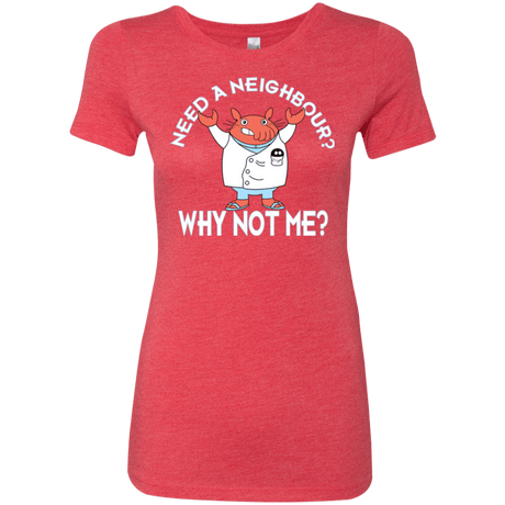 T-Shirts Vintage Red / Small Why not me Women's Triblend T-Shirt