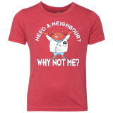 T-Shirts Vintage Red / YXS Why not me Youth Triblend T-Shirt