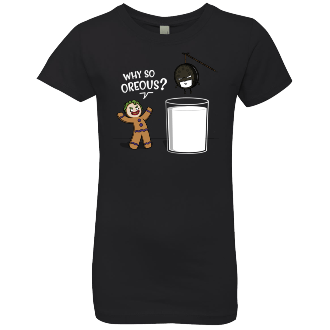 T-Shirts Black / YXS Why So Oreous Girls Premium T-Shirt