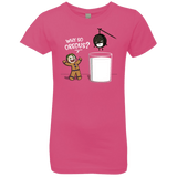 T-Shirts Hot Pink / YXS Why So Oreous Girls Premium T-Shirt