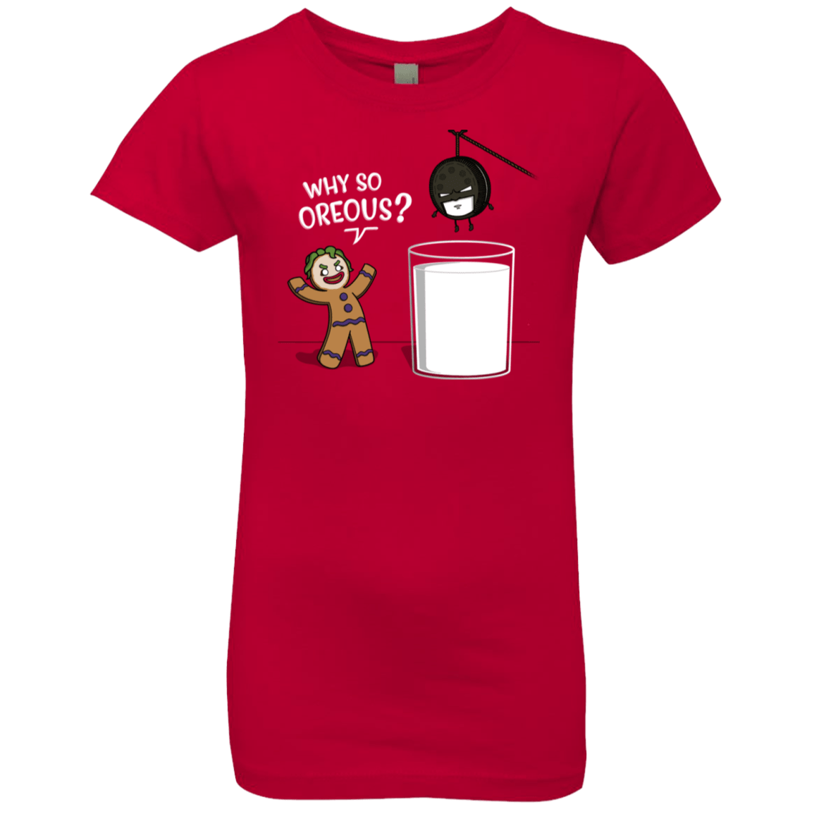 T-Shirts Red / YXS Why So Oreous Girls Premium T-Shirt