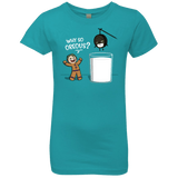 T-Shirts Tahiti Blue / YXS Why So Oreous Girls Premium T-Shirt