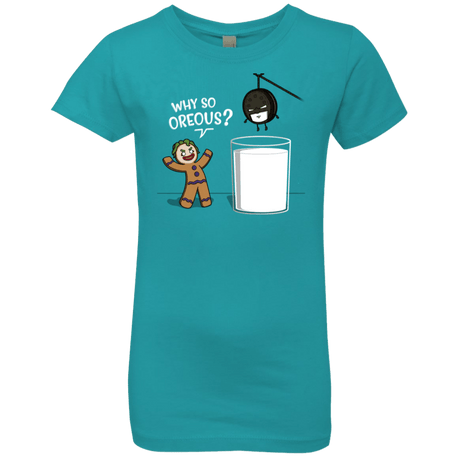 T-Shirts Tahiti Blue / YXS Why So Oreous Girls Premium T-Shirt