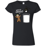 T-Shirts Black / S Why So Oreous Junior Slimmer-Fit T-Shirt