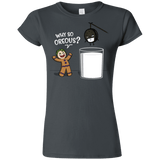 T-Shirts Charcoal / S Why So Oreous Junior Slimmer-Fit T-Shirt