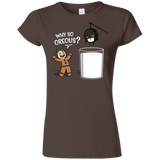 T-Shirts Dark Chocolate / S Why So Oreous Junior Slimmer-Fit T-Shirt