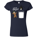 T-Shirts Navy / S Why So Oreous Junior Slimmer-Fit T-Shirt