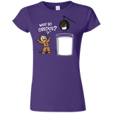 T-Shirts Purple / S Why So Oreous Junior Slimmer-Fit T-Shirt