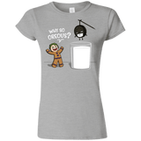 T-Shirts Sport Grey / S Why So Oreous Junior Slimmer-Fit T-Shirt