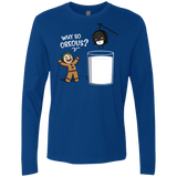 T-Shirts Royal / S Why So Oreous Men's Premium Long Sleeve
