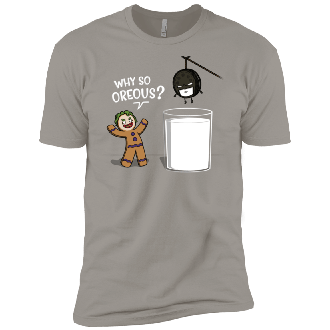 T-Shirts Light Grey / X-Small Why So Oreous Men's Premium T-Shirt