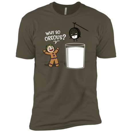 T-Shirts Military Green / X-Small Why So Oreous Men's Premium T-Shirt