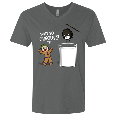 T-Shirts Heavy Metal / X-Small Why So Oreous Men's Premium V-Neck