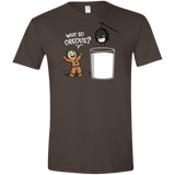 T-Shirts Dark Chocolate / S Why So Oreous Men's Semi-Fitted Softstyle